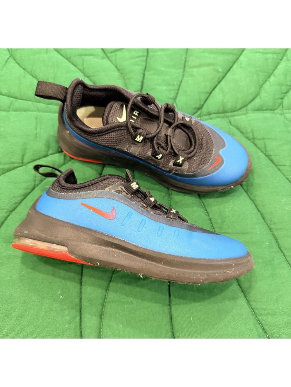 Nike Air Max Toddler 10 Axis TD Black Laser Blue Sneakers Shoes